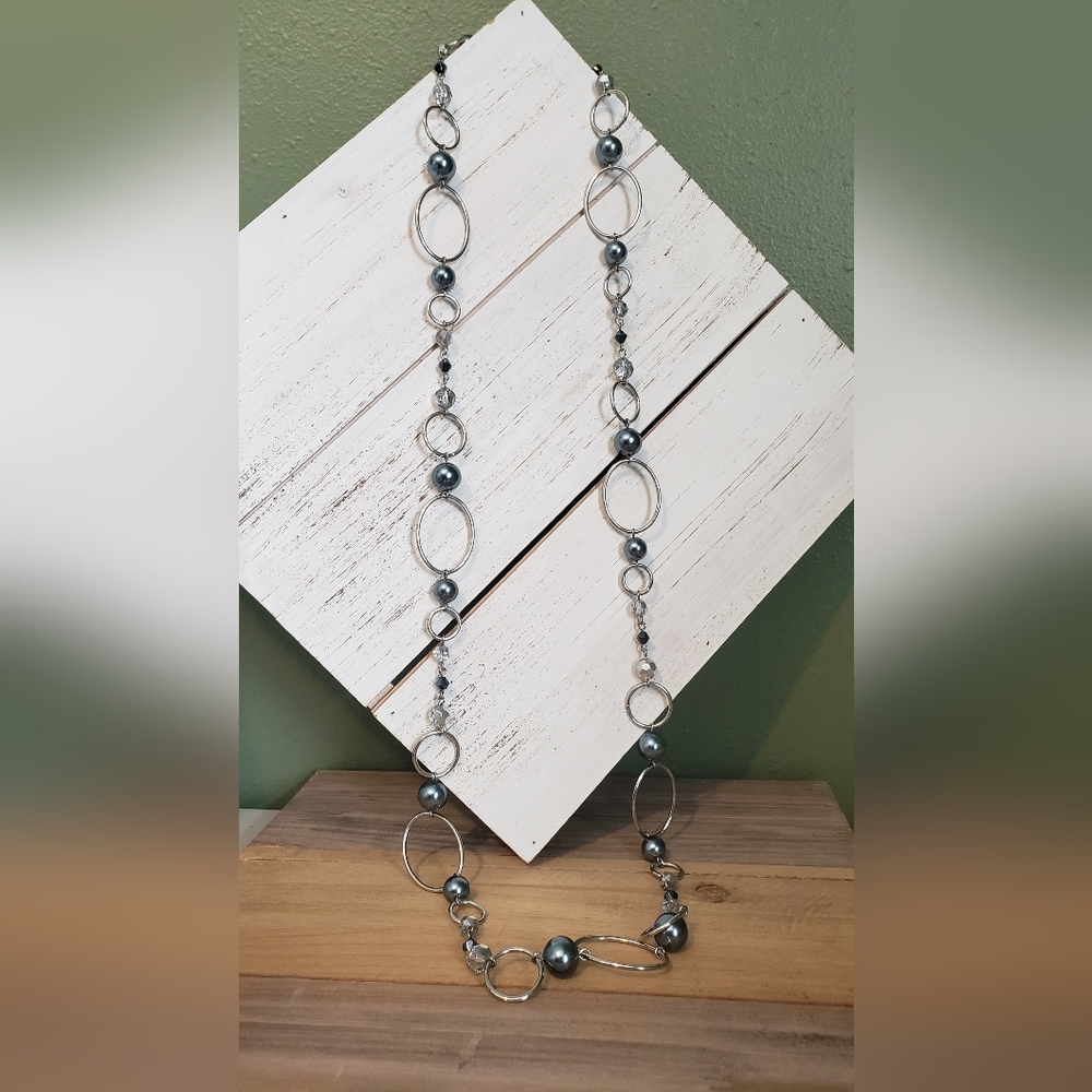 Long, Beaded Necklace